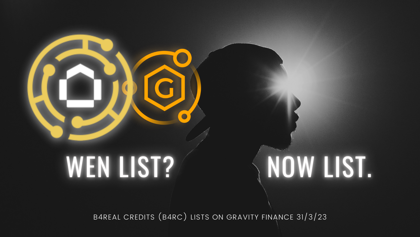 b4real gravity finance token listing